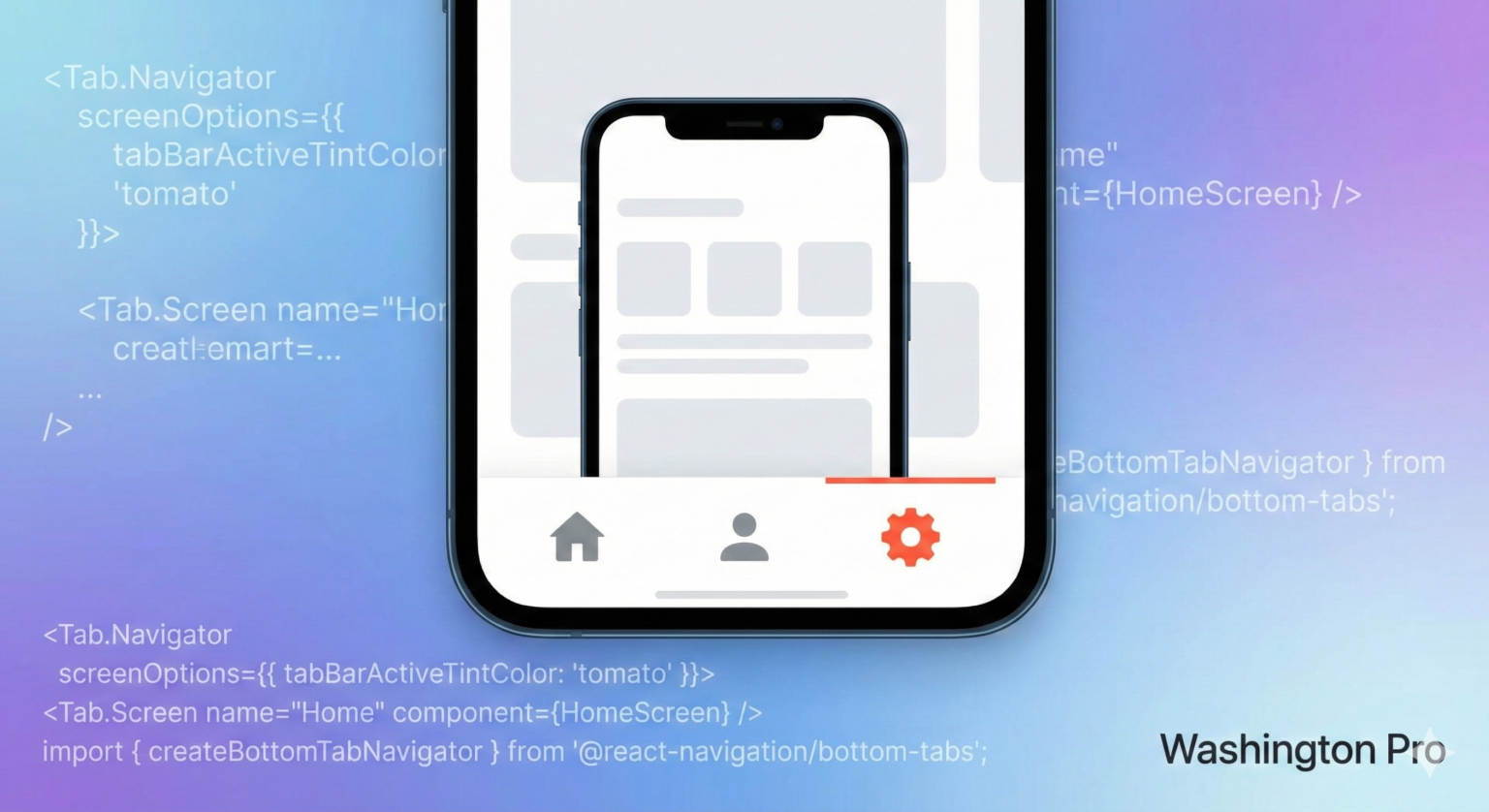 Como Criar Tab Navigation React Native [Guia] - Prof Washington Paiva