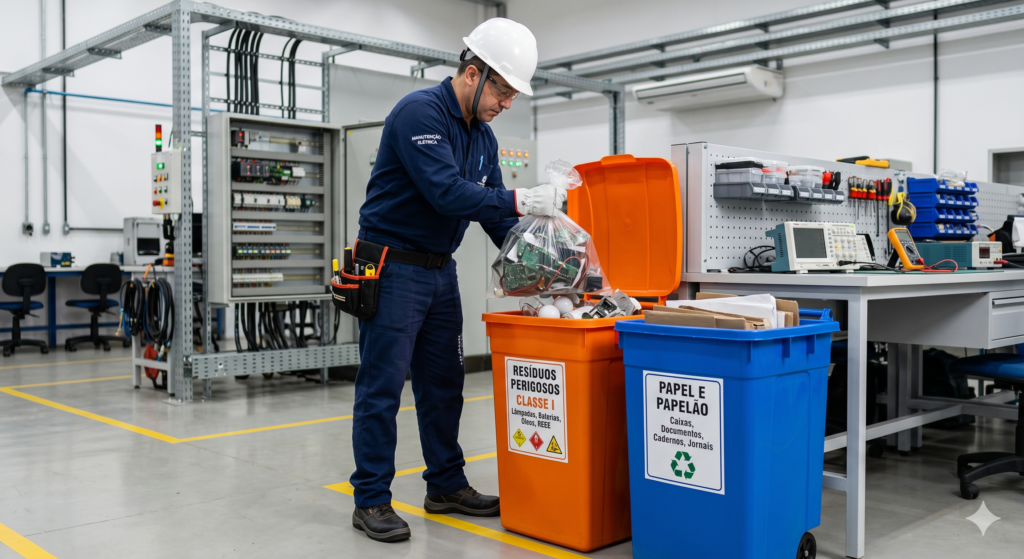 Gestao-Residuos-Eletricista-descarte-washington-pro-1024x559 Do Multímetro ao Descarte: Guia de Gestão de Resíduos para o Eletricista de Manutenção