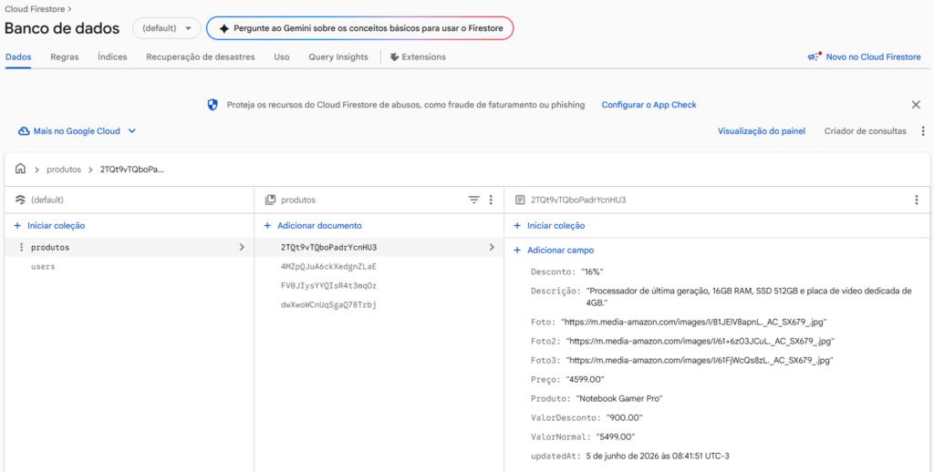 image-1-1024x518 Painel de Administração em Tempo Real CRUD com React Native e Firebase Firestore
