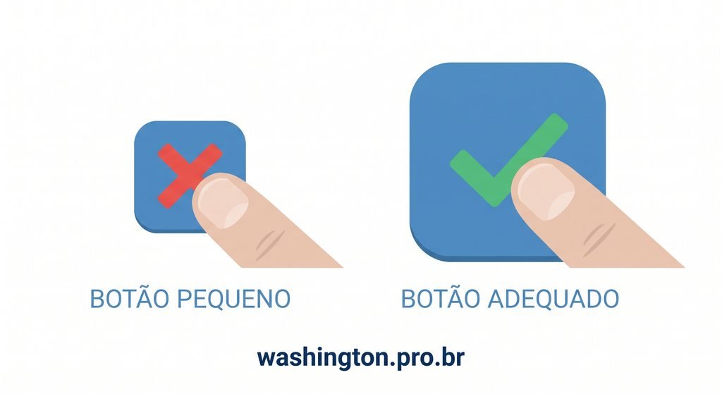 tamanho-de-botao-no-mobile-certo-errado-washington-pro-br-1024x559 Tamanho de Botao no Mobile: Guia Prático de Usabilidade e Acessibilidade em Interfaces Touch